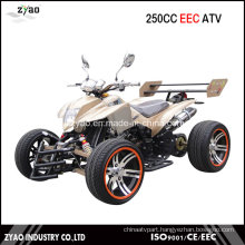 250cc Street Legal EEC Racing Quad ATV with 12inch/14inch Alloy Wheel Water Cooled